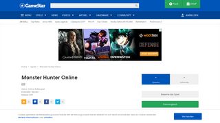 
                            4. Monster Hunter Online - Alle Infos, Release, PC ... - GameStar