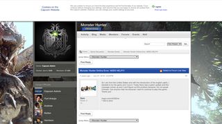 
                            3. Monster Hunter > Thread > Monster Hunter Online Error. NEED HELP ...
