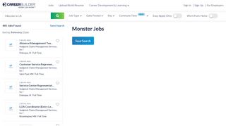 
                            6. Monster Jobs - Apply Now | CareerBuilder