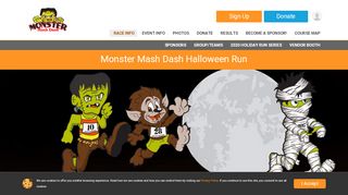 
                            12. Monster Mash Dash Halloween Run - RunSignup
