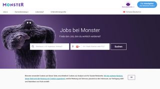 
                            9. Monster.ch: Jobbörse, Stellenangebote, Jobs, Jobsuche