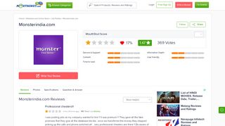 
                            12. MONSTERINDIA.COM - Reviews | online | Ratings | Free
