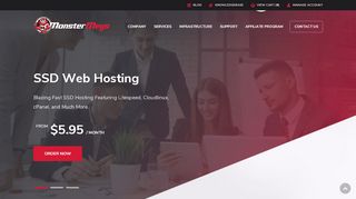 
                            13. MonsterMegs: SSD Business Class Web Hosting and Domain Solutions