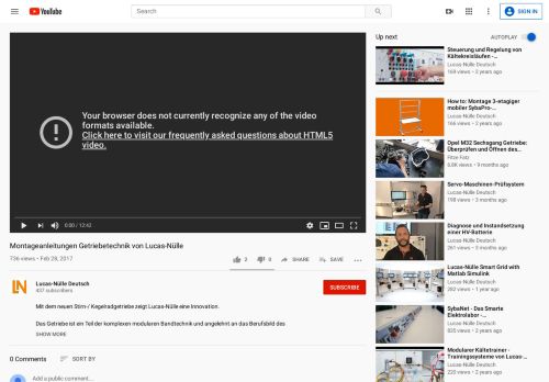 
                            12. Montageanleitungen Getriebetechnik von Lucas-Nülle - YouTube