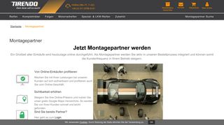 
                            4. Montagepartner werden bei Tirendo.de