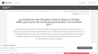 
                            13. Montant de l'allocation d'aide au retour à l'emploi - Pôle emploi