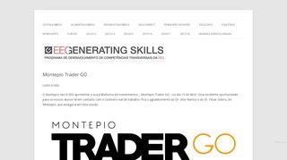 
                            10. Montepio Trader GO | EEGeneratingSkills