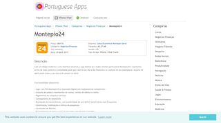 
                            11. Montepio24 | iPhone/iPad | Portuguese Apps