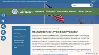 
                            9. Montgomery County Community College - Borough of Pottstown