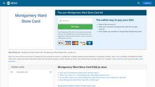 
                            5. Montgomery Ward Store Card: Login, Bill Pay, Customer Service ...