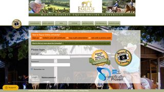 
                            9. Monty Roberts Equus Online University | Signup and Registration