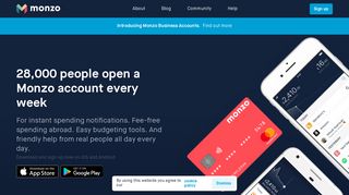 
                            4. Monzo – The bank of the future