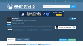 
                            10. Moobot Alternatives and Similar Software - AlternativeTo.net