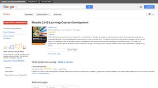 
                            10. Moodle 2.0 E-Learning Course Development