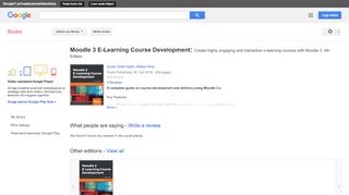 
                            9. Moodle 3 E-Learning Course Development: Create highly engaging and ...