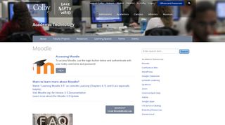 
                            5. Moodle | Academic ITS | Colby College
