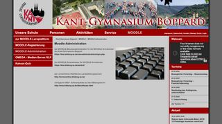 
                            9. MOODLE-Administration - Kant-Gymnasium Boppard