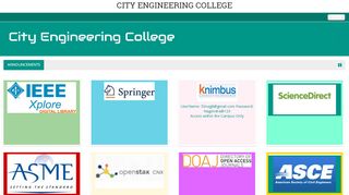 
                            10. Moodle - City Engineering College