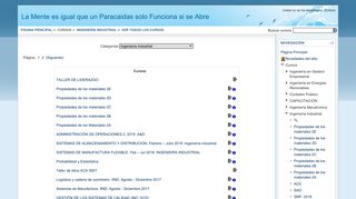 
                            4. Moodle Description: Ingeniería Industrial