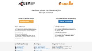 
                            1. Moodle EAD/UEM