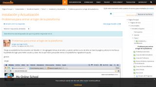 
                            11. Moodle en Español: Problemas para entrar al login de la plataforma ...