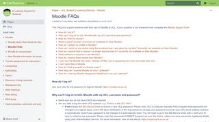 
                            6. Moodle FAQs - E-Learning Support for Students - UCL Wiki