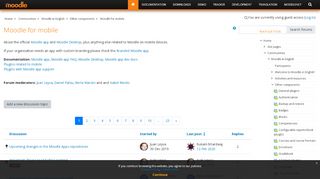 
                            9. Moodle for mobile - Moodle.org