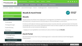 
                            11. Moodle & Horstl-Portal – Hochschule Fulda