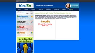 
                            5. Moodle Hosting - Reliable, Affordable Moodle Web Hosting with HostSo