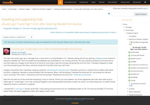 
                            9. Moodle in English: all users get 