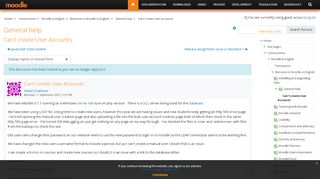 
                            8. Moodle in English: Can't create User Accounts - Moodle.org