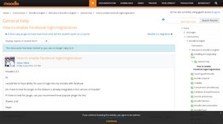 
                            13. Moodle in English: How to enable Facebook login/registration ...