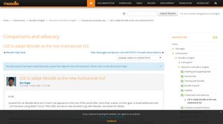 
                            11. Moodle in English: LSE to adopt Moodle as the new institutional ...
