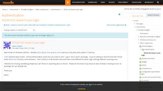 
                            9. Moodle in English: NTLM SSO doesn't auto login - Moodle.org