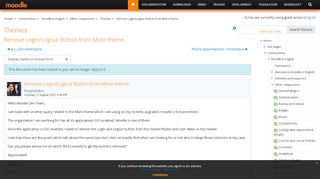 
                            3. Moodle in English: Remove Login/Logout Button from More theme ...