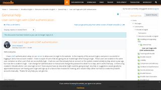 
                            7. Moodle in English: User can't login with LDAP authentication ...