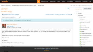 
                            13. Moodle in English: windows 8 app - Moodle.org