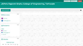 
                            3. Moodle - JSPM's Rajarshi Shahu College of Engineering, Pune