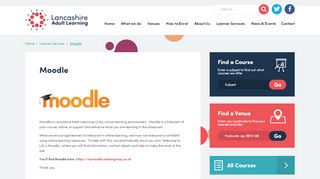 
                            8. Moodle – LAL – Lancashire Adult Learning