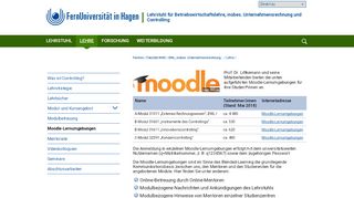 
                            7. Moodle-Lernumgebungen - FernUni Hagen