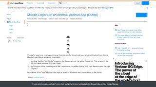 
                            13. Moodle Login with an external Android App (Okhttp) - Stack Overflow