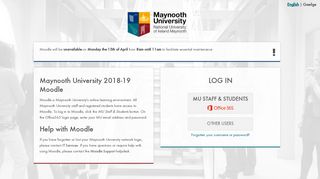 
                            11. Moodle - Maynooth University