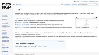 
                            9. Moodle - Metakgp Wiki
