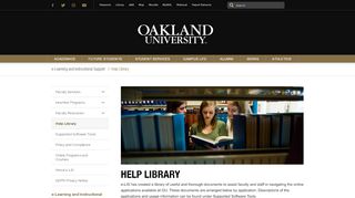 
                            6. Moodle - Oakland University