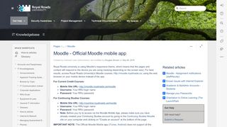 
                            3. Moodle - Official Moodle mobile app - IT Knowledgebase - RRU IT ...