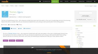 
                            6. Moodle plugins directory: Eguru - Moodle.org