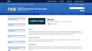 
                            2. Moodle - Portal do FNDE
