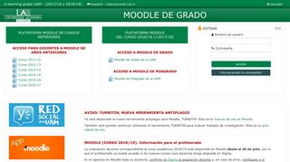 
                            1. Moodle UAM