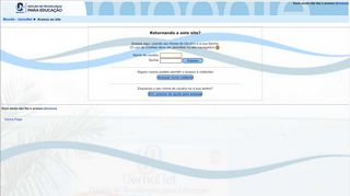 
                            3. Moodle - UemaNet: Acesso ao site