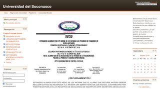 
                            3. Moodle - Universidad del Soconusco